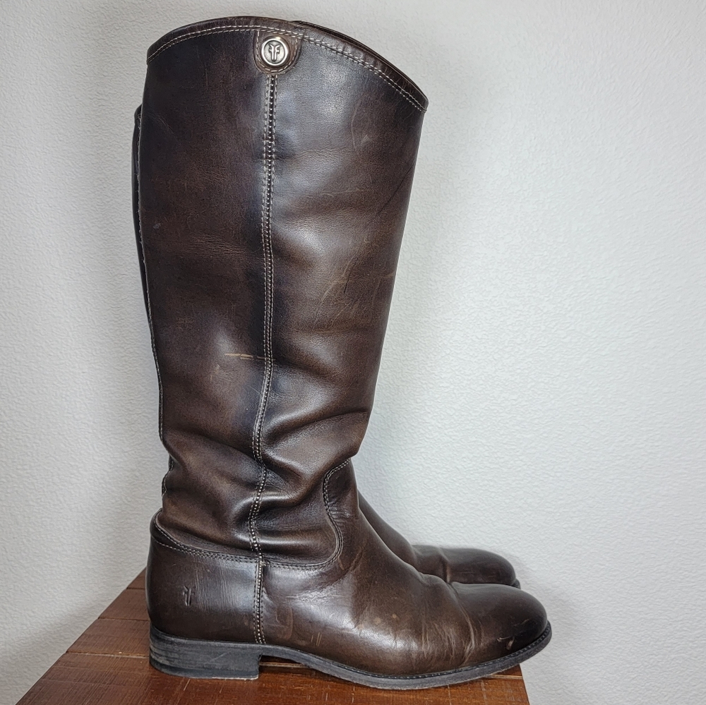 Frye Women's Brown Leather Boots
